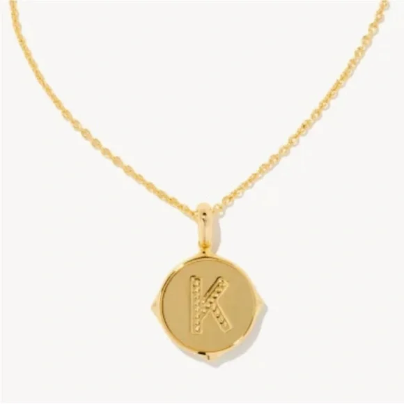 Kendra Scott “K” Pendant Necklace - Picture 11 of 14